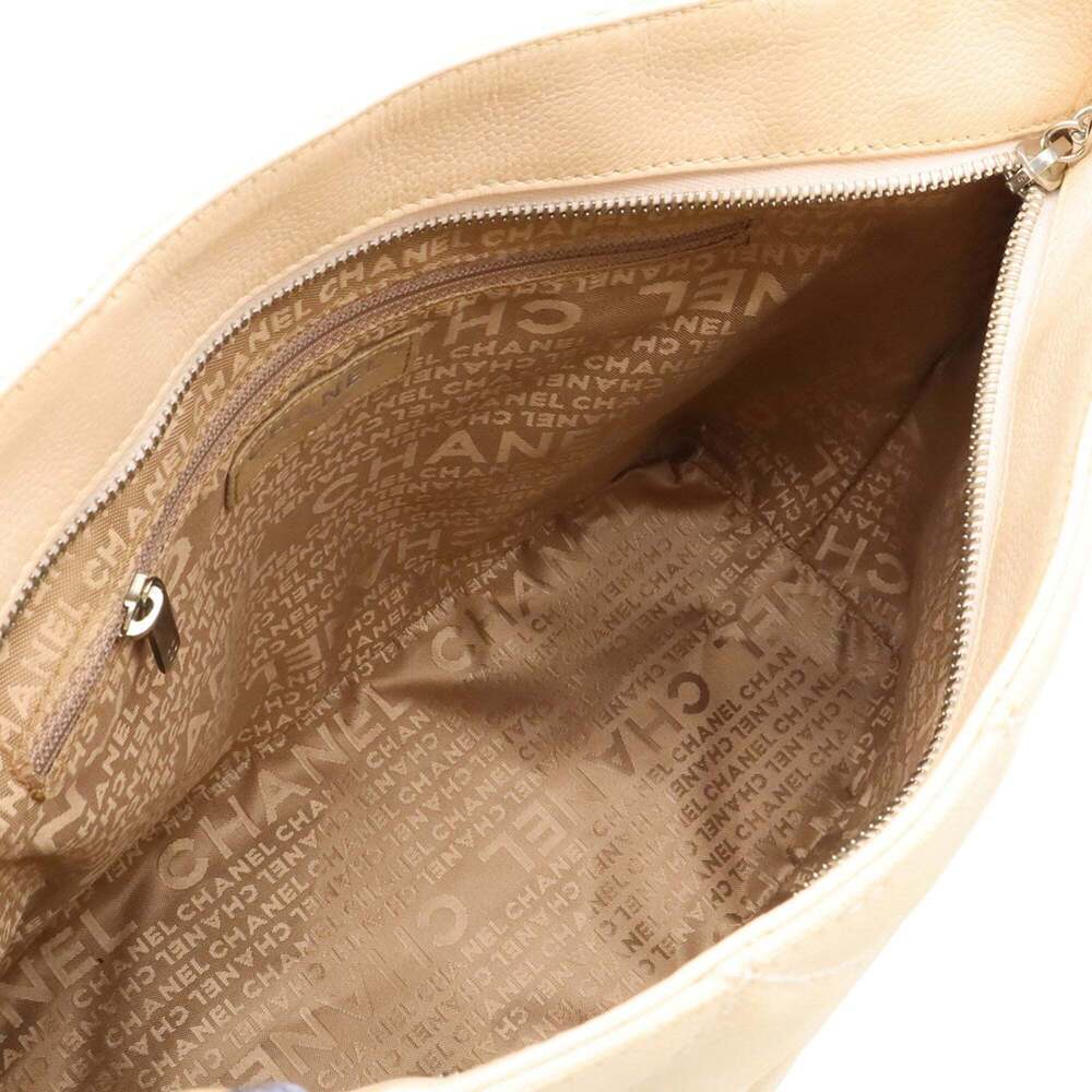 CHANEL Pink Leather Logo Shoulder Bag - Picture 7 of 10